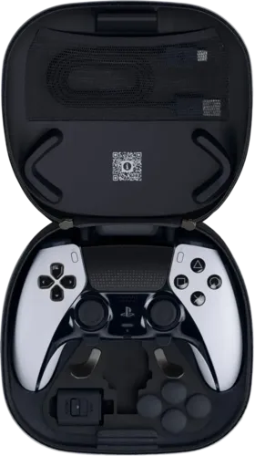 PS5 DualSense Edge Wireless Controller with a Case of Accessories