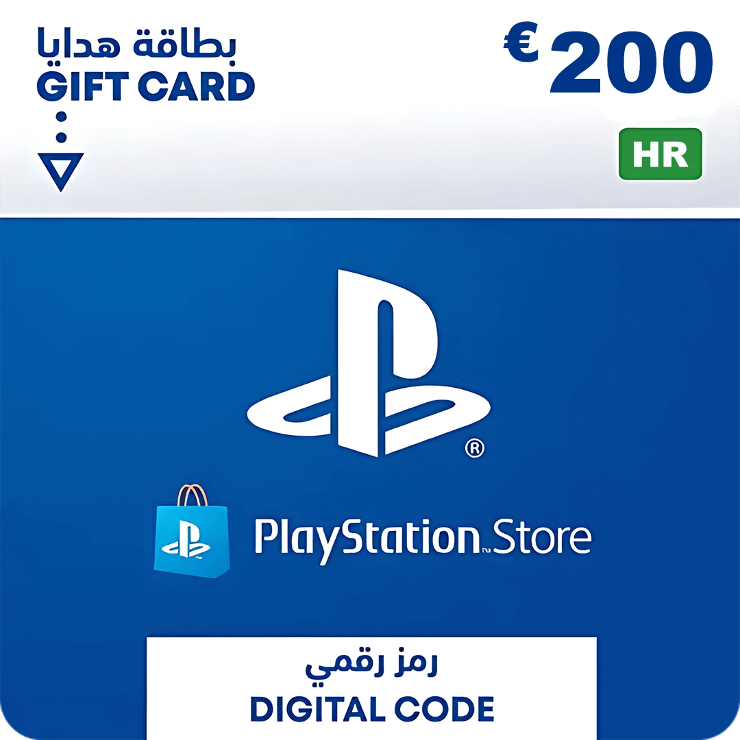 PSN PlayStation Store Gift Card 200 EUR - Croatia (HR)  for sale in Emirates from Games2all