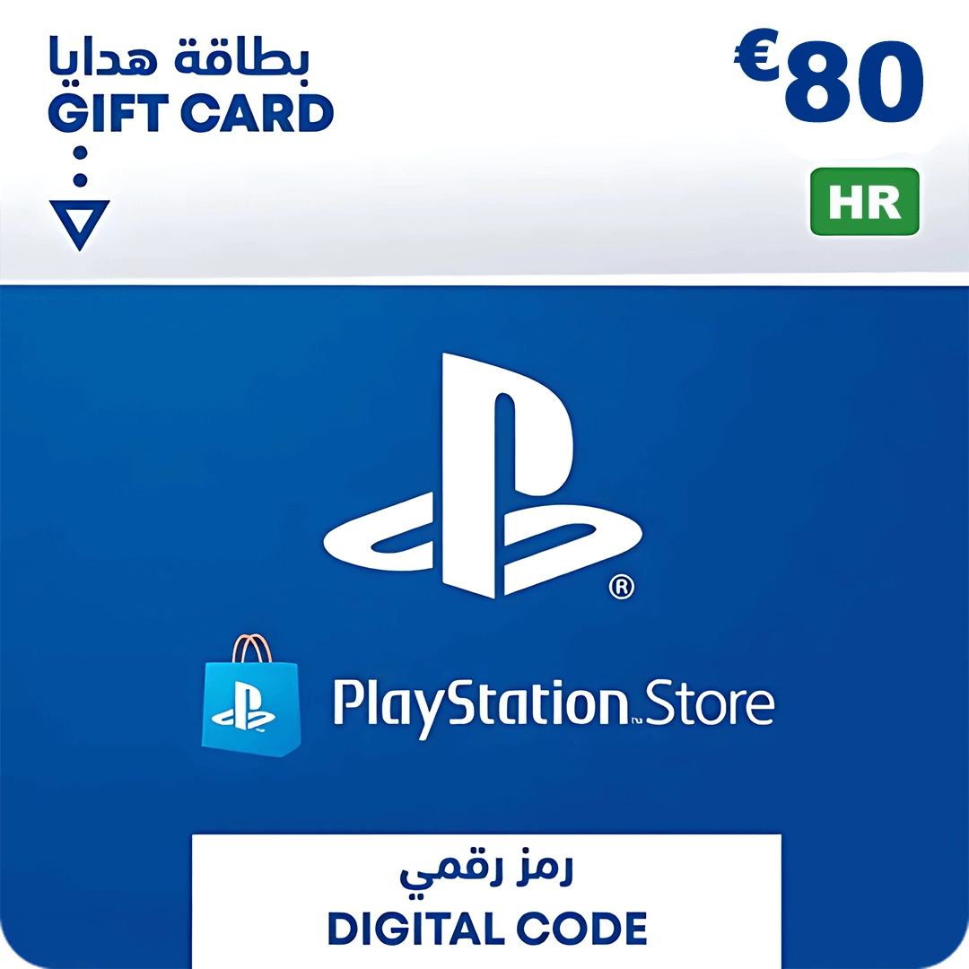 PSN PlayStation Store Gift Card 80 EUR - Croatia (HR)  for sale in Emirates from Games2all