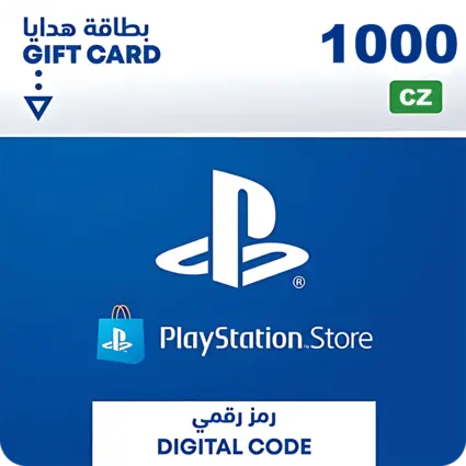 PSN PlayStation Store Gift Card 1000 CZK - Czech Republic