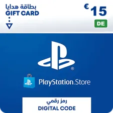 PSN PlayStation Store Gift Card 15 EUR (Germany) (96784)