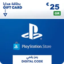 PSN PlayStation Store Gift Card 25 EUR - Greece -  for sale in Emirates from Games2all