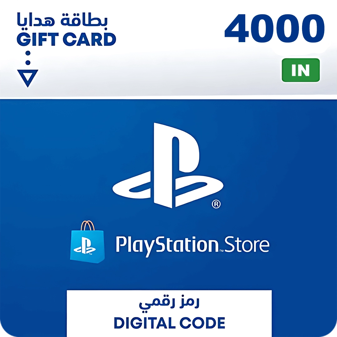 PSN PlayStation Store Gift Card 4000 INR - India  for sale in Emirates from Games2all