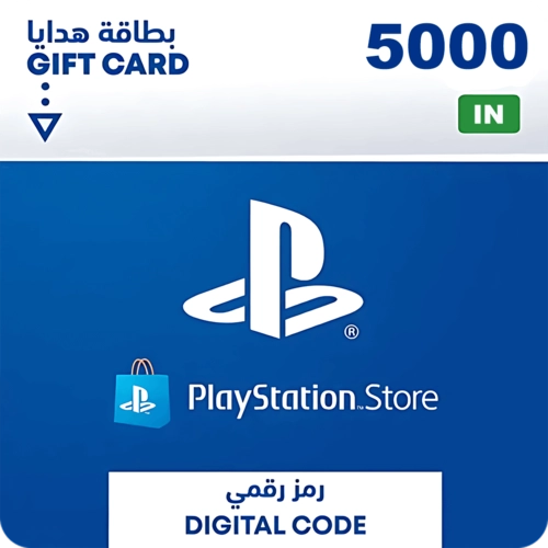 PSN PlayStation Store Gift Card 5000 INR - India  for sale in Emirates from Games2all