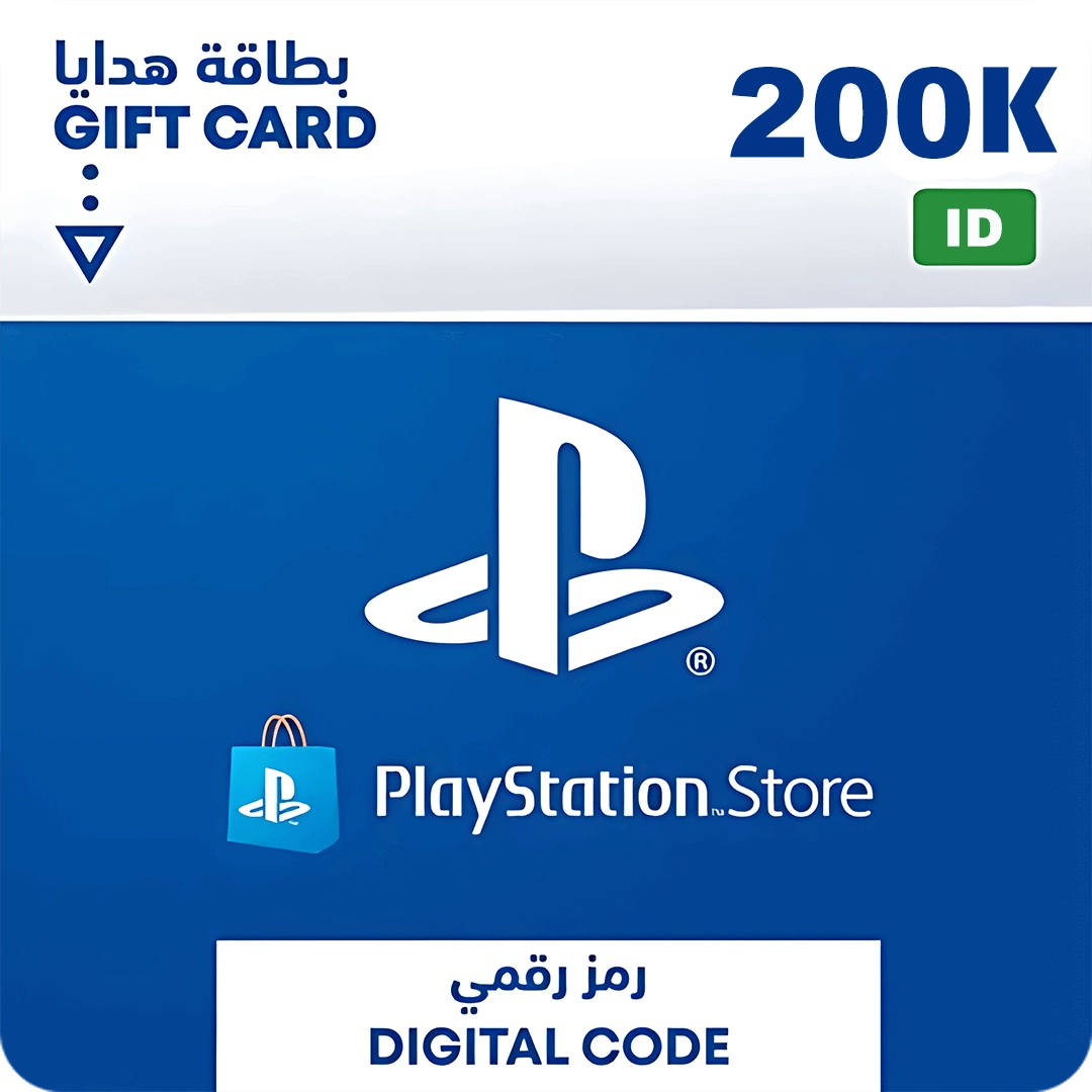 PSN PlayStation Store Gift Card 200K IDR - Indonesia  for sale in Emirates from Games2all