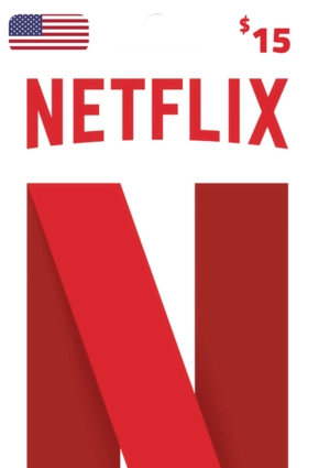 Netflix Gift Card USD 15 Key - USA