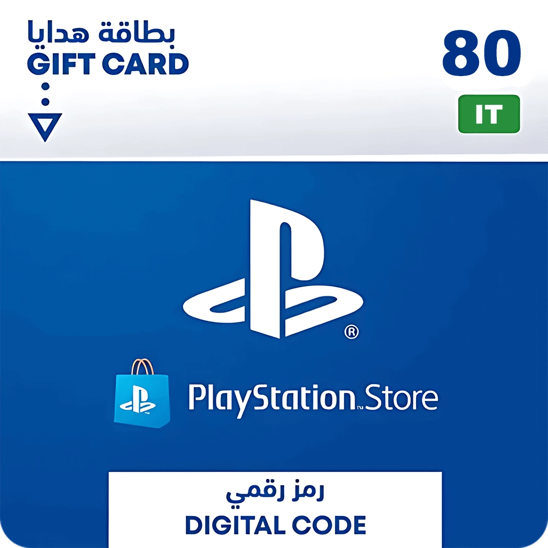 PSN PlayStation Store Gift Card 80 EUR - Italy  for sale in Emirates from Games2all