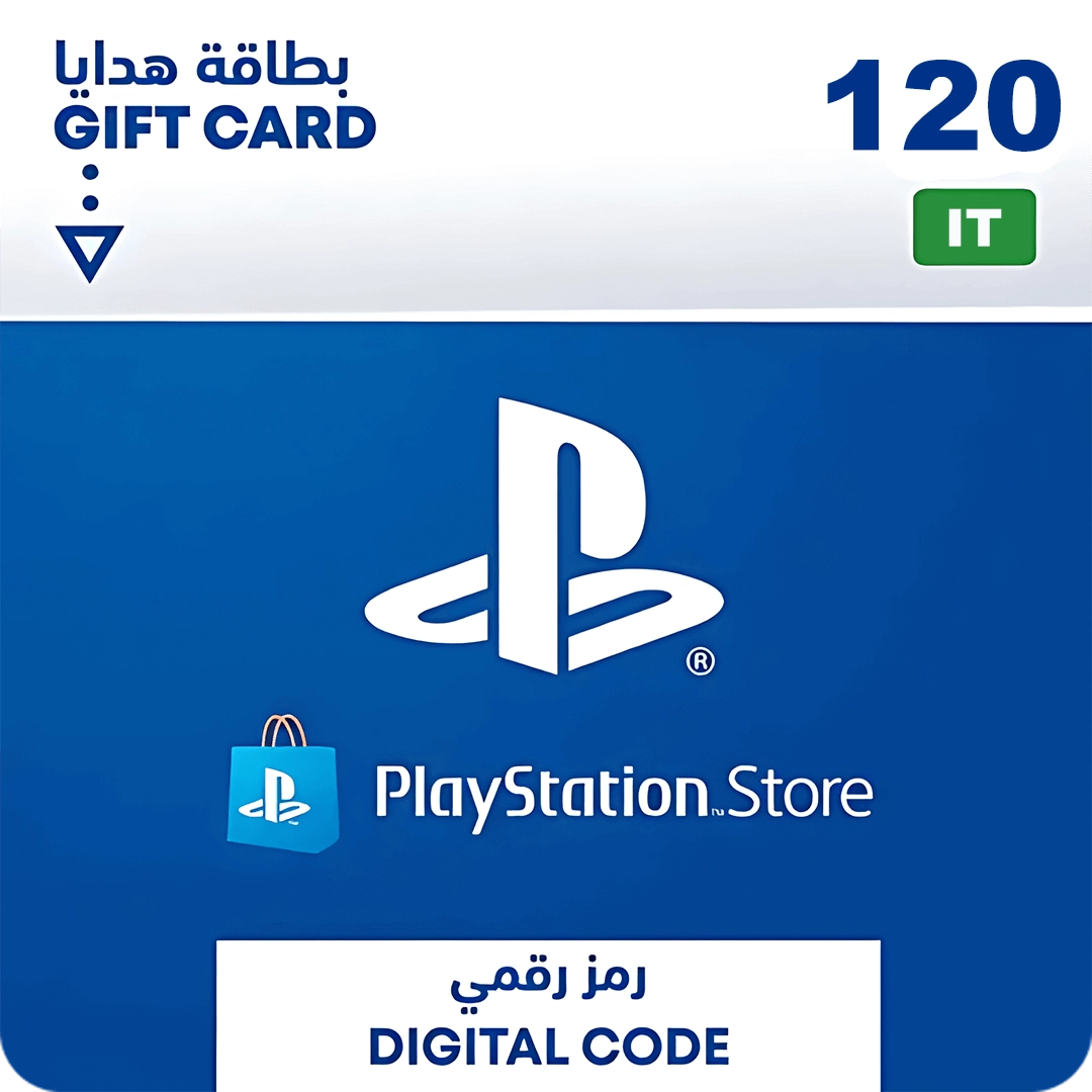 PSN PlayStation Store Gift Card 120 EUR - Italy  for sale in Emirates from Games2all