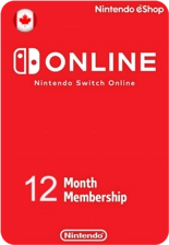 Nintendo eShop Online Membership 12 Months Canada -  for sale in Emirates from Games2all