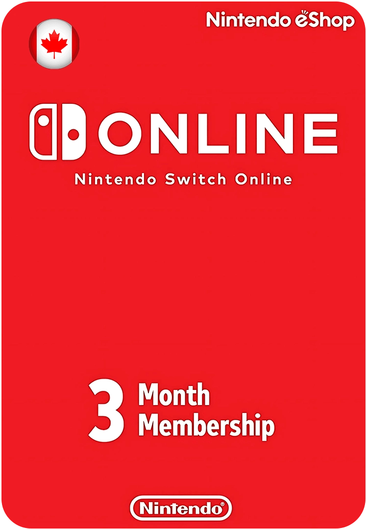 Nintendo eShop Online Membership 3 Months Canada  for sale in Emirates from Games2all