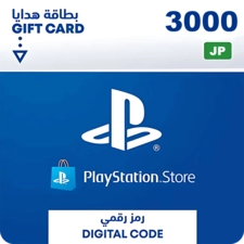 PSN PlayStation Store Gift Card 3000 JPY - Japan (97062)