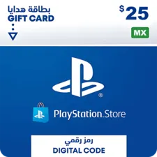 PSN PlayStation Store Gift Card 25 USD - Mexico (97071)