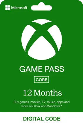 Xbox Game Pass Core 12 Months Xbox Live Key - Europe and UK