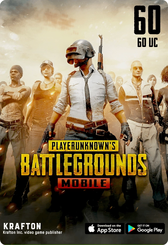 PUBG Mobile - 60 UC (Digital Code)  for sale in Emirates from Games2all