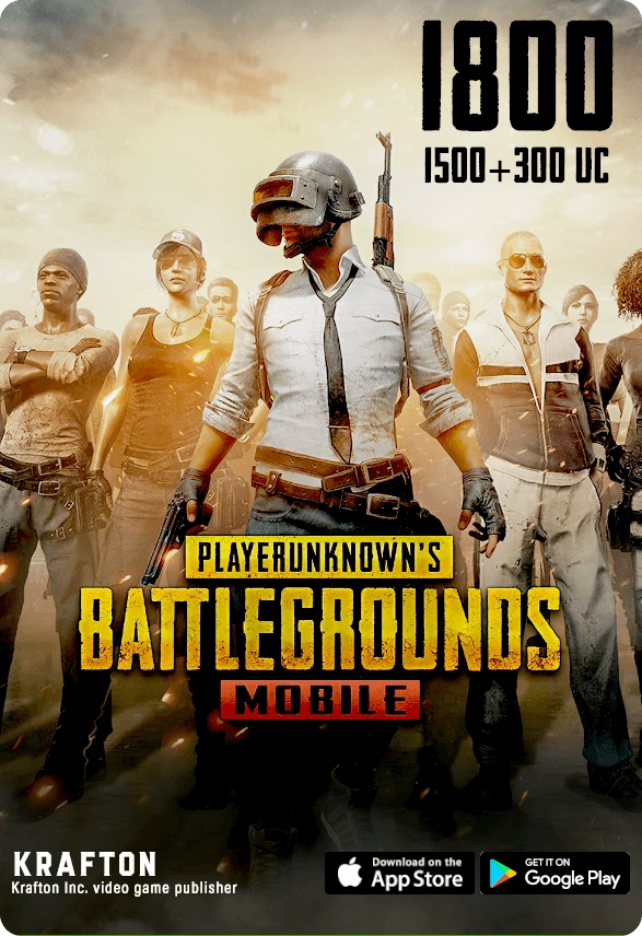 PUBG Mobile - 1500 UC + 300 UC (Digital Code)  for sale in Emirates from Games2all