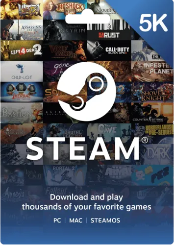 Steam Wallet Gift Card Colombia 5000 COP  for sale in Emirates from Games2all