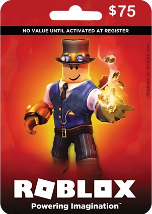 Roblox Card 75 USD Robux Key - United States