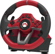 Mario Kart Racing Wheel Pro Deluxe for Nintendo Switch - Red and Black  for sale in Emirates from Games2all