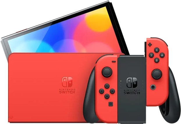  Nintendo Switch OLED Console - Mario Red Edition