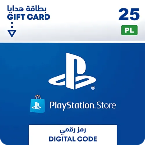 PSN PlayStation Store Gift Card 25 PLN - Poland