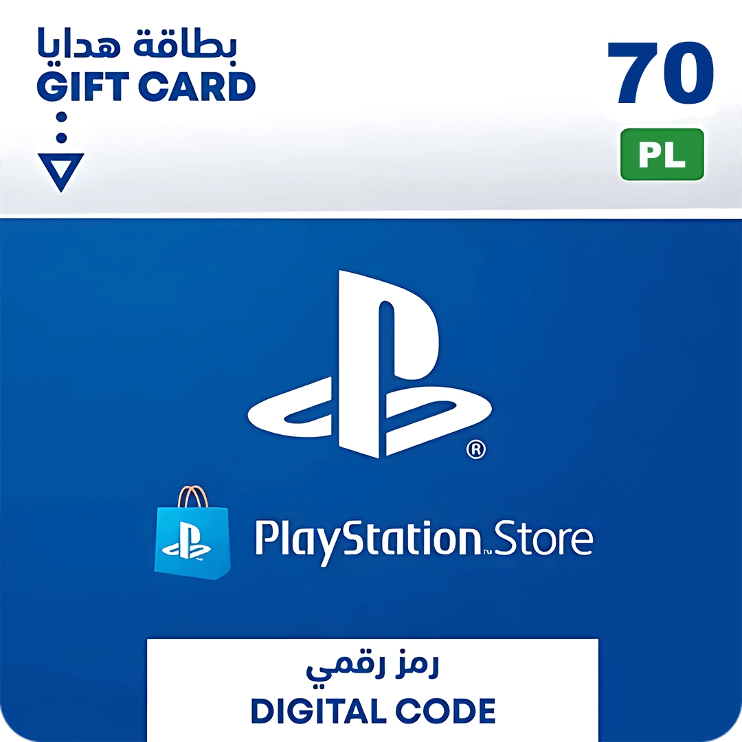 PSN PlayStation Store Gift Card 70 PLN - Poland  for sale in Emirates from Games2all