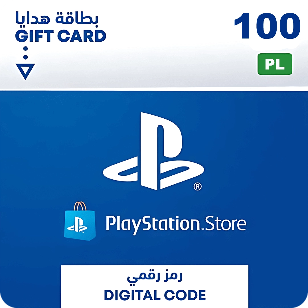 بطاقة شحن بلايستيشن ستور 100 زلوتي بولندي - بولندا  للبيع في الامارات من خلال Games2all