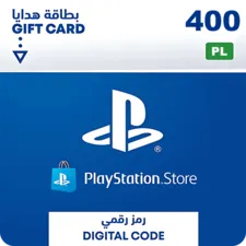 PSN PlayStation Store Gift Card 400 PLN - Poland (97605)