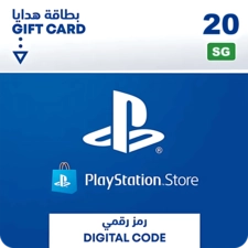 PSN PlayStation Store Gift Card 20 SGD - Singapore -  for sale in Emirates from Games2all