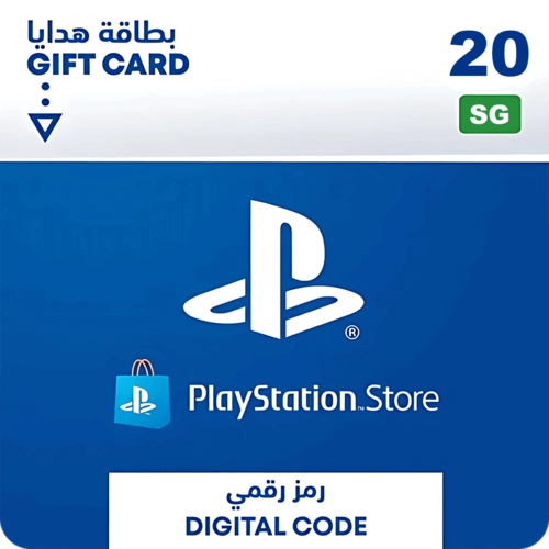 PSN PlayStation Store Gift Card 20 SGD - Singapore