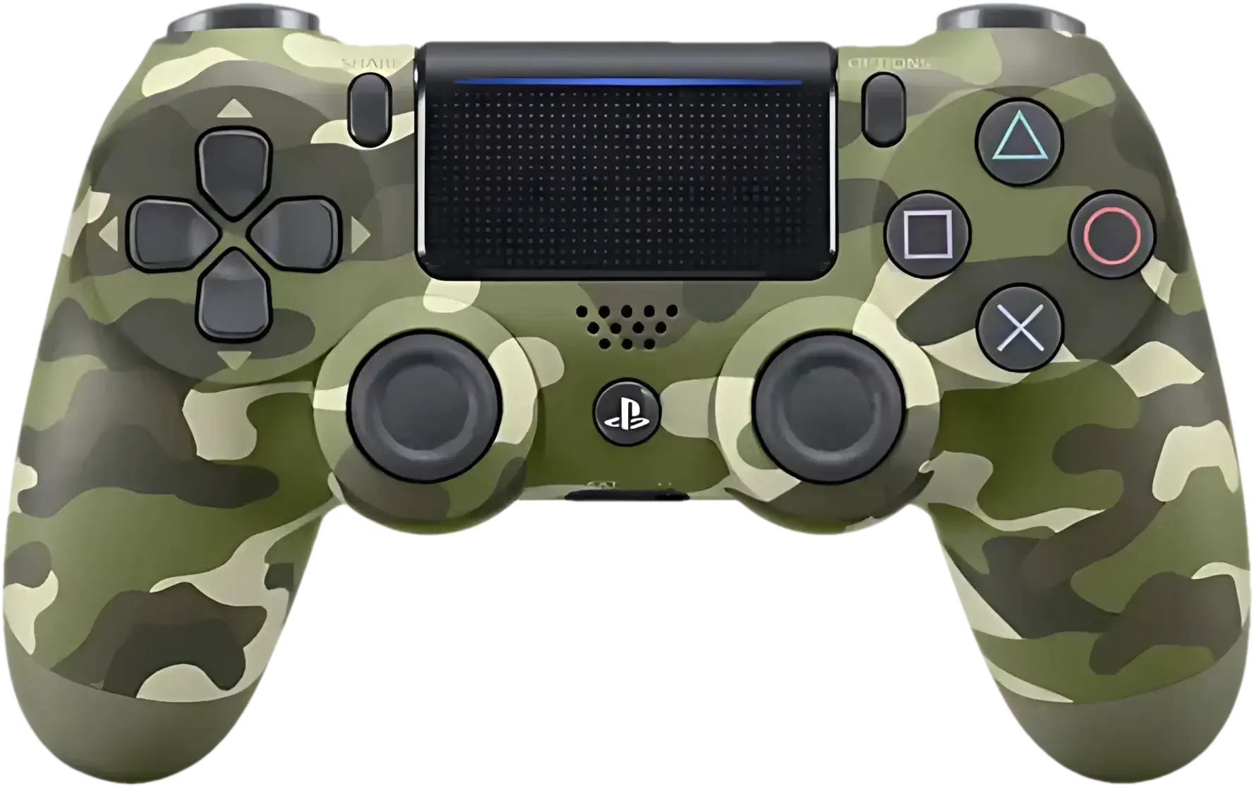 DUALSHOCK 4 PS4 Controller - Green Camouflage   for sale in Emirates from Games2all