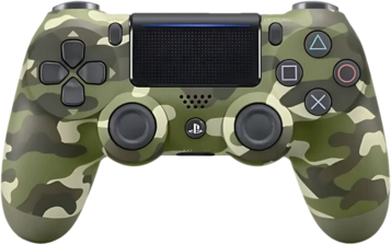 DUALSHOCK 4 PS4 Controller - Green Camouflage  -  for sale in Emirates from Games2all