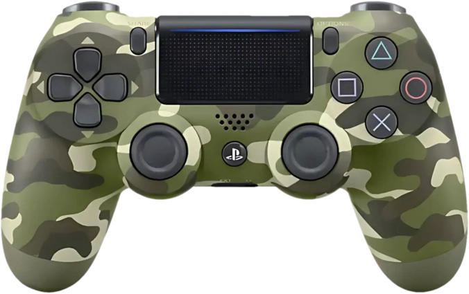 DUALSHOCK 4 PS4 Controller - Green Camouflage 