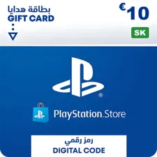 PSN PlayStation Store Gift Card 10 EUR - Slovakia (97638)