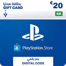 PSN PlayStation Store Gift Card 20 EUR - Slovakia (97640)