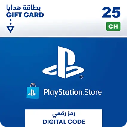 PSN PlayStation Store Gift Card 25 CHF - Switzerland