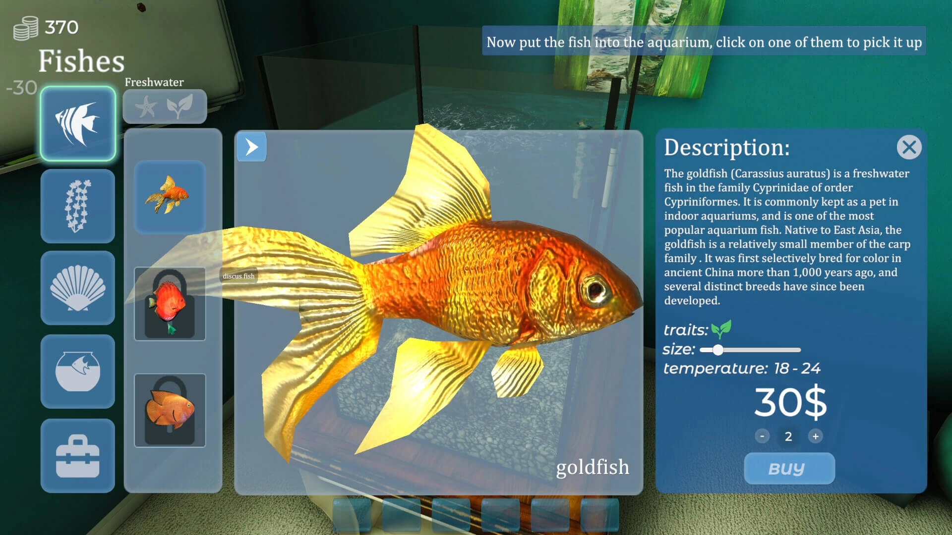 Aquarist  for sale in Emirates from Games2all