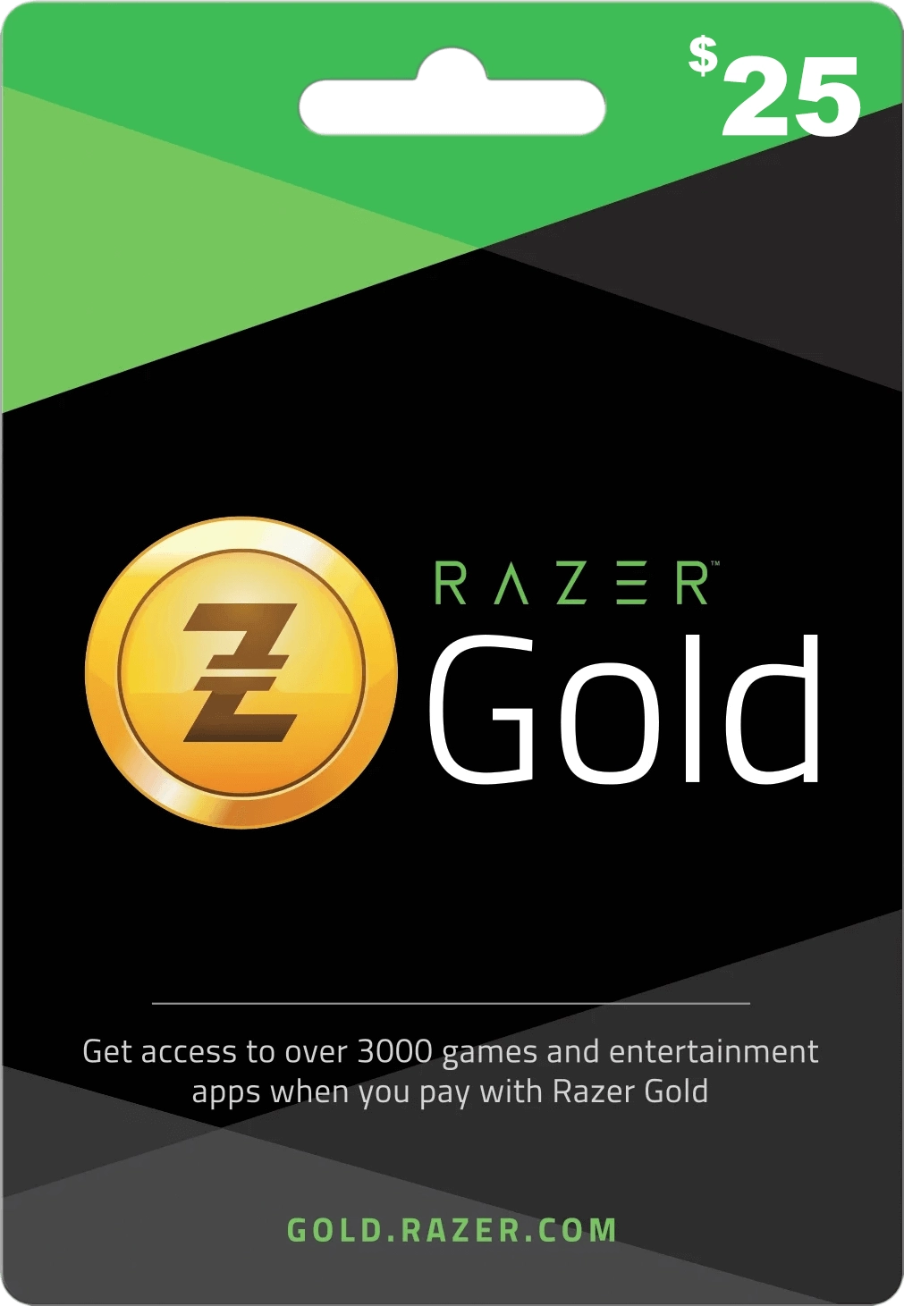 Razer Gold 25$ Global Gift Card  for sale in Emirates from Games2all