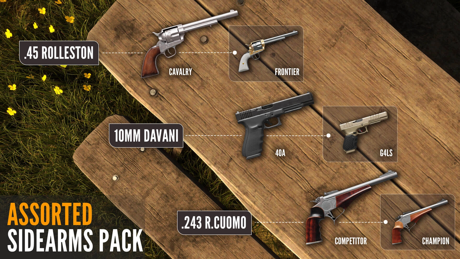 theHunter: Call of the Wild™ - Assorted Sidearms Pack  for sale in Emirates from Games2all