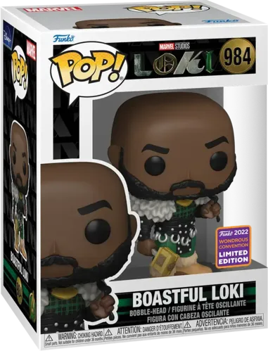 Funko Pop! Marvel: Loki The Series - Boastful Loki 2022 WonderCon (Exc)  for sale in Emirates from Games2all