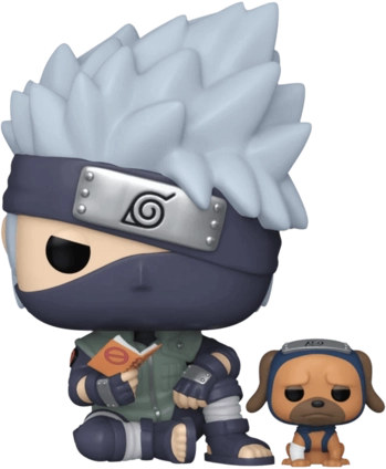 Funko Pop! Anime: Naruto - Kakashi with Pakkun (Exc)