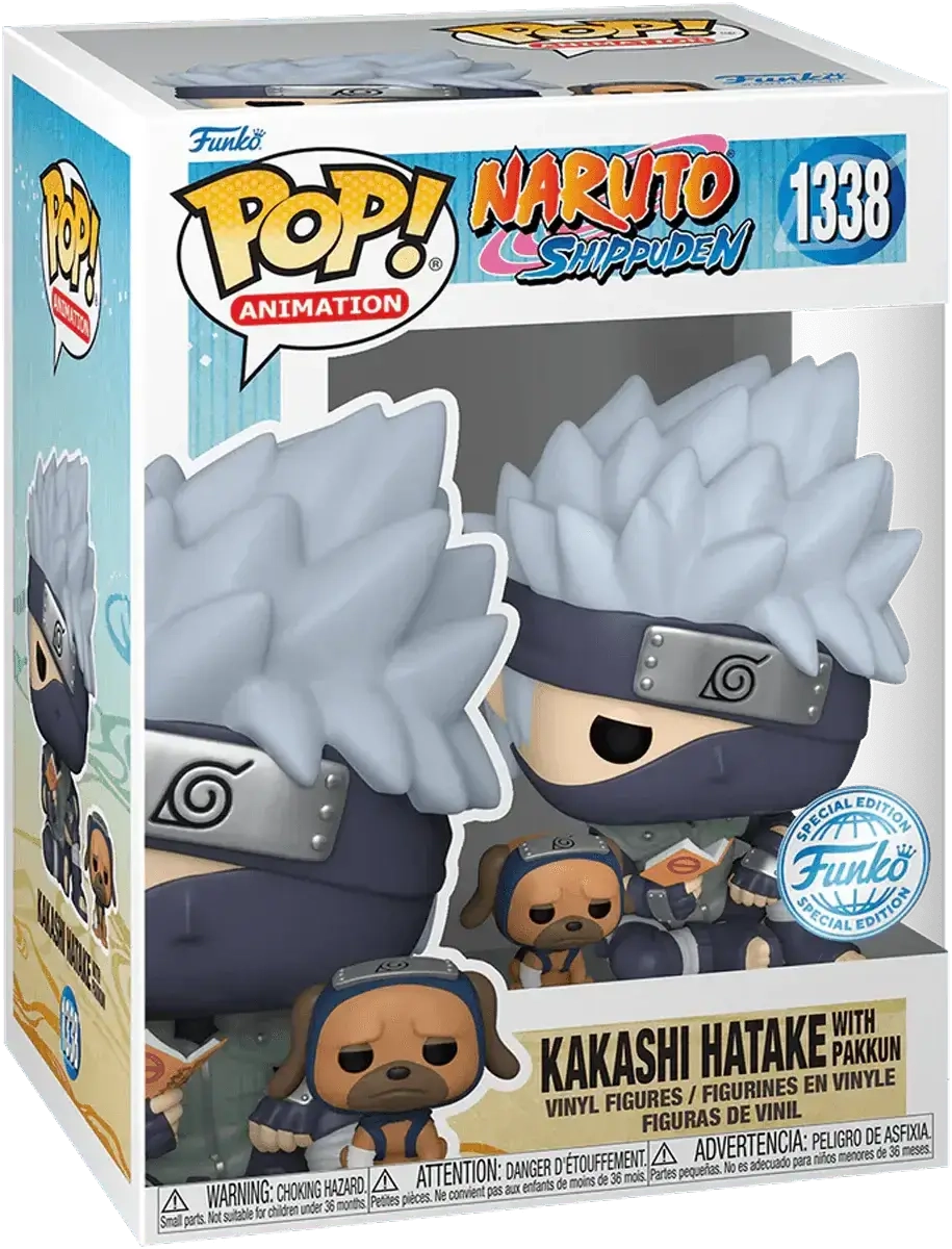 Funko Pop! Anime: Naruto - Kakashi with Pakkun (Exc)  for sale in Emirates from Games2all