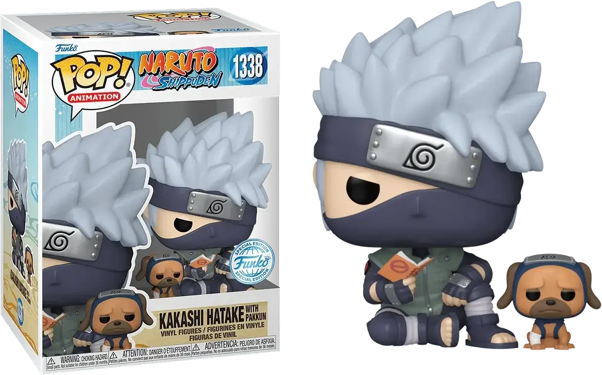 Funko Pop! Anime: Naruto - Kakashi with Pakkun (Exc)  for sale in Emirates from Games2all