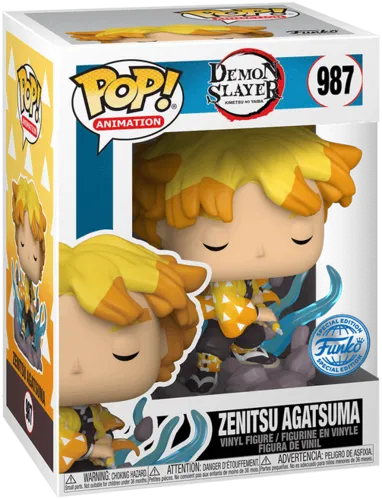 Funko POP! Anime: Demon Slayer - Zenitsu Transforming (Exc)  for sale in Emirates from Games2all