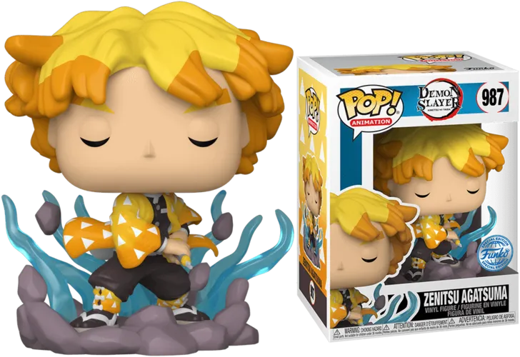 Funko POP! Anime: Demon Slayer - Zenitsu Transforming (Exc)  for sale in Emirates from Games2all