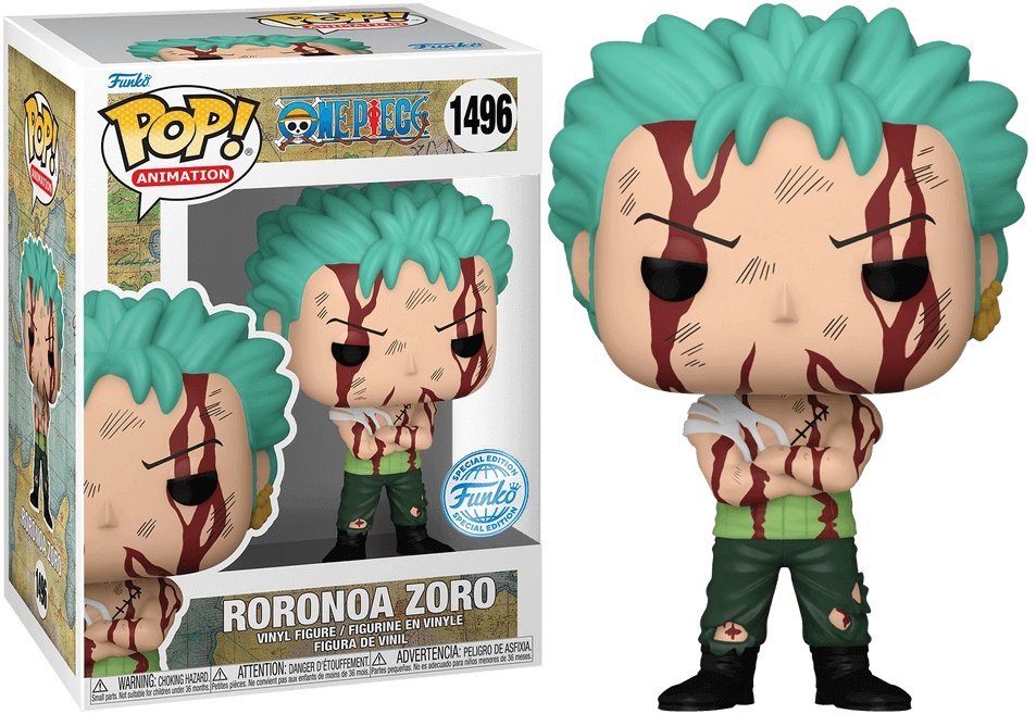 Funko POP! Anime: One Piece - Roronoa Zoro (Nothing Happened) (Exc)  for sale in Emirates from Games2all