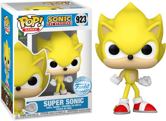 Funko POP! Games: Sonic - Super Sonic (Exc)  for sale in Emirates from Games2all