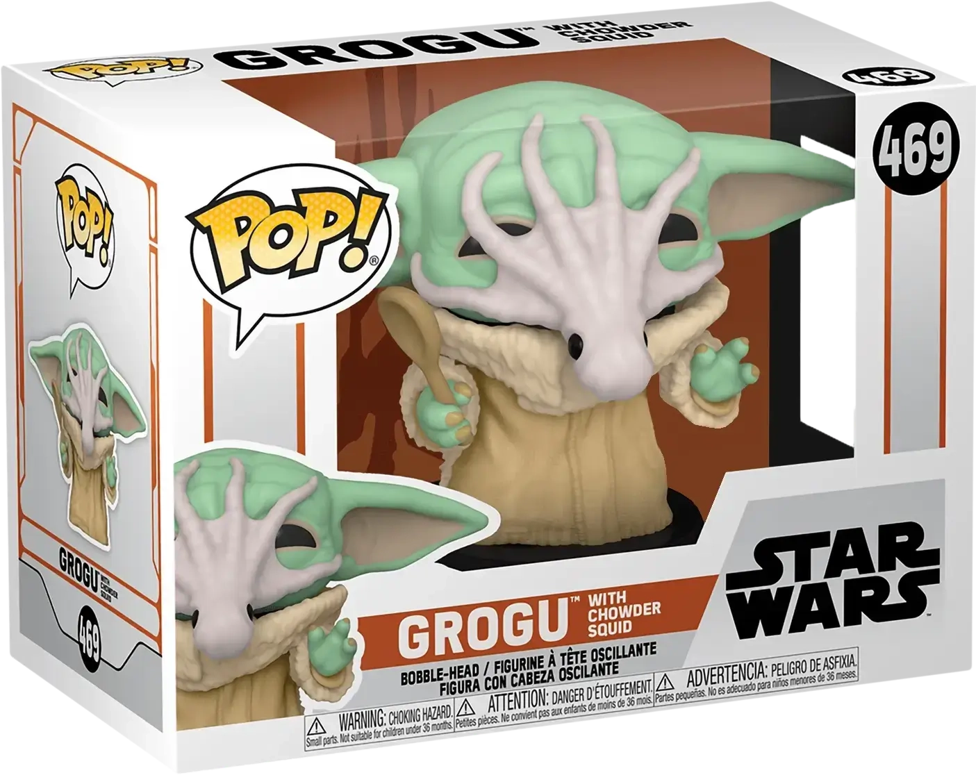 Funko POP! Star Wars: Mandalorian - Child w/Chowder Squid (Exc)  for sale in Emirates from Games2all