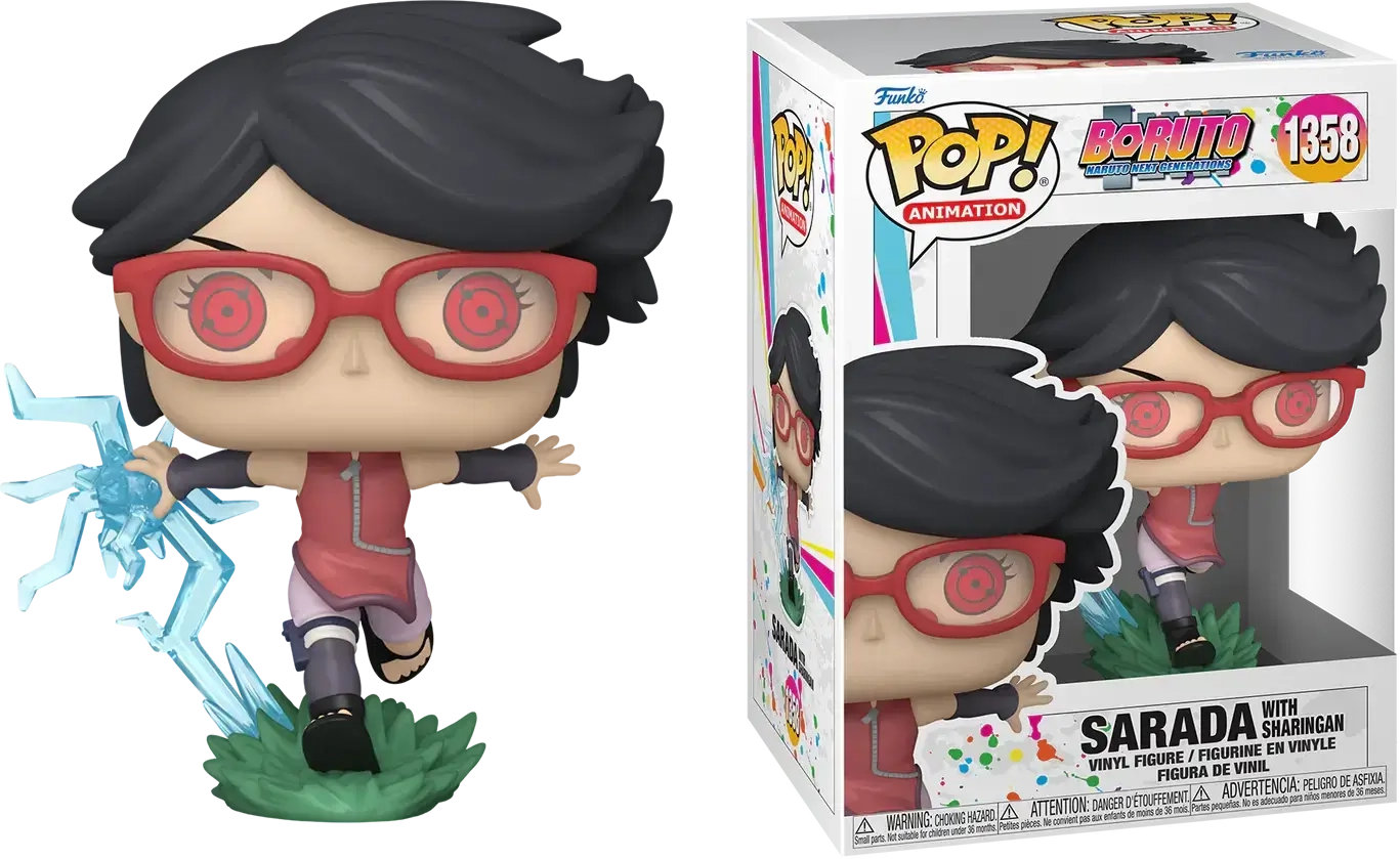 Funko Pop! Anime: Naruto - Boruto - Sarada with Sharingan  for sale in Emirates from Games2all