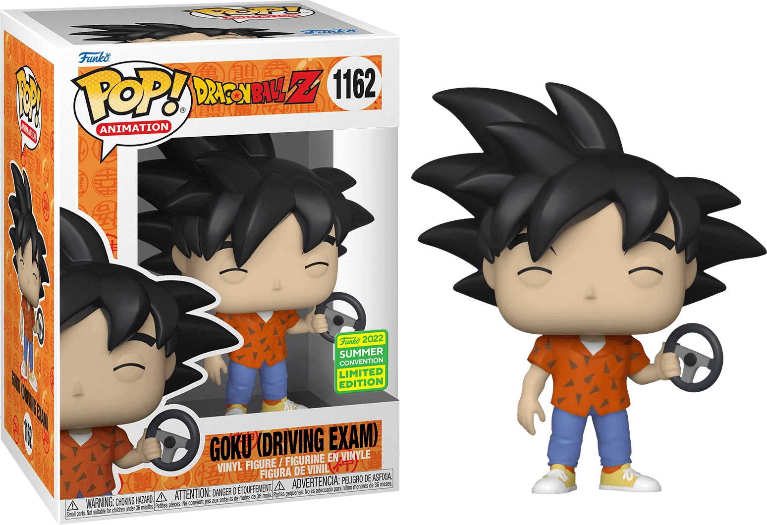 Funko Pop! Anime: Dragon Ball Z- Goku at Driving Exam (SDCC'22) (1162)  for sale in Emirates from Games2all